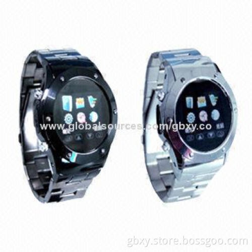 Smart Watch Phones, 0.26MP TFT Screen, 1.3MP Camera, TF Card, Up to 4G, Hand and Touch Screen